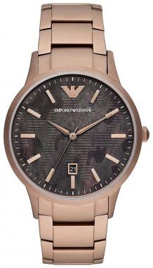 Hodinky Emporio Armani pánsky, zlatá farba