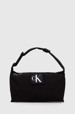 Kozmetická taška Calvin Klein Jeans čierna farba