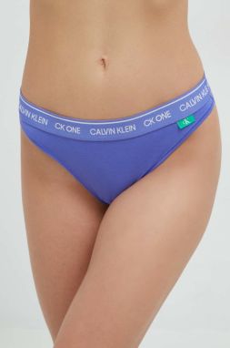 Nohavičky Calvin Klein Underwear fialová farba