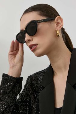 Slnečné okuliare Gucci GG1170S dámske, čierna farba