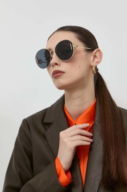 Slnečné okuliare Gucci GG1206SA dámske, čierna farba