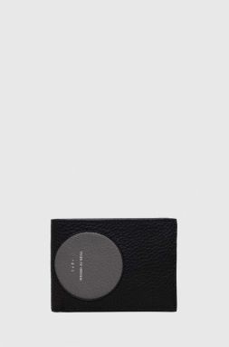 Peňaženka Tiger Of Sweden pánsky, čierna farba