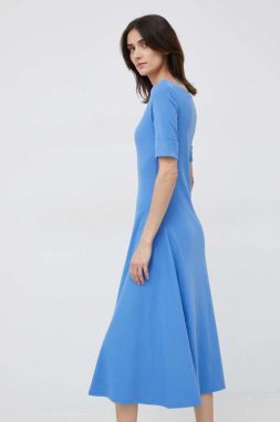 Šaty Lauren Ralph Lauren mini, áčkový strih