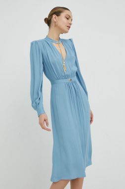 Šaty Elisabetta Franchi midi, áčkový strih