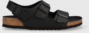 Sandále Birkenstock Milano pánske, čierna farba, 1024997