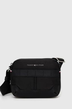 Malá taška Tommy Hilfiger čierna farba