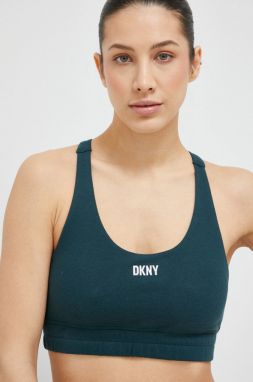 Športová podprsenka Dkny zelená farba