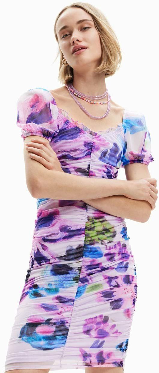 Šaty Desigual mini, priliehavá
