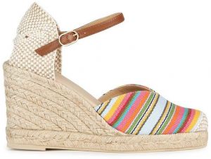 Espadrilky Geox D GELSA béžová farba, na kline, D35TPA 01143 C0G5F