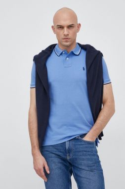 Bavlnené polo tričko Polo Ralph Lauren jednofarebné