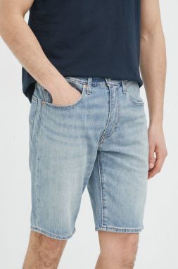 Rifľové krátke nohavice Levi's pánske