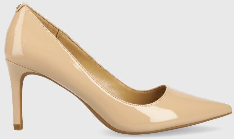 Lodičky MICHAEL Michael Kors Alina béžová farba, 40F2HNMP1A
