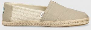 Espadrilky Toms Alpargata Rope béžová farba, 10019673