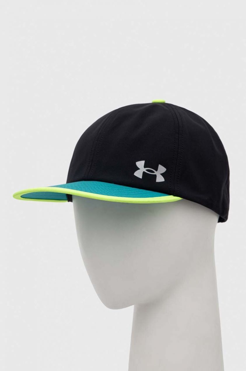 Šiltovka Under Armour čierna farba, vzorovaná