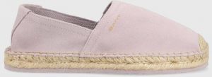 Semišové espadrilky Gant Lucinella fialová farba, 26563811.G595