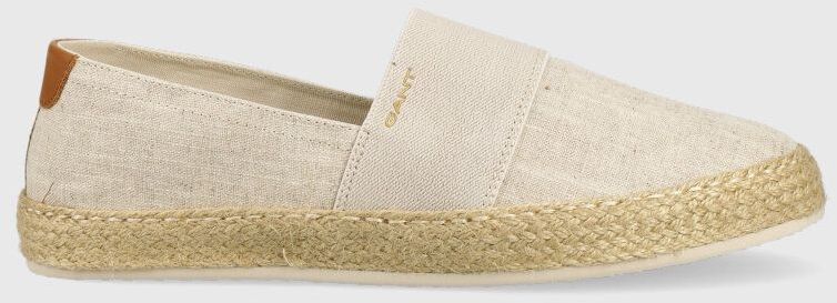 Espadrilky Gant Raffiaville béžová farba, 26569820.G22