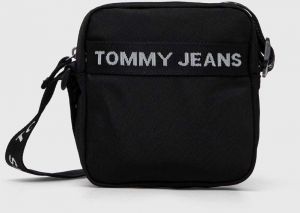 Malá taška Tommy Jeans čierna farba