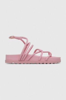 Sandále Chiara Ferragni CF3146_012 dámske, ružová farba, CF CABLE SANDAL