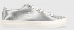 Tenisky Tommy Hilfiger TH HI VULC STREET LOW SEERSUCKER FM0FM04540