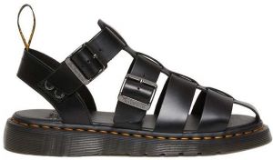 Kožené sandále Dr. Martens Garin dámske, čierna farba,  DM30766001