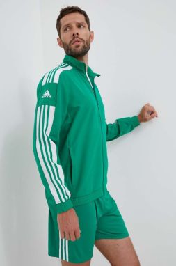 Tréningová mikina adidas Performance Squadra 21 zelená farba, s nášivkou