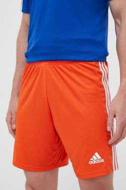 Tréningové šortky adidas Performance Squadra 21 oranžová farba