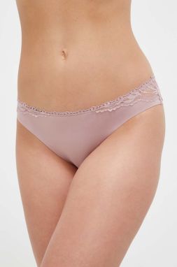 Nohavičky Calvin Klein Underwear ružová farba