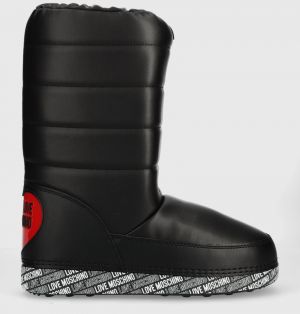 Snehule Love Moschino čierna farba, JA24162G1HIT400B