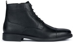 Kožená obuv Geox U TERENCE C pánska, čierna farba, U367HC 00046 C9999