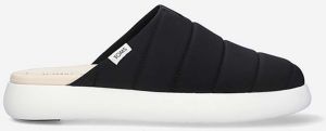 Šľapky Toms Matte Mallow Mule Sneaker dámske, čierna farba