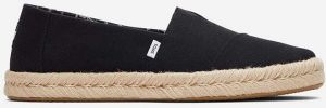 Espadrilky Toms Toms Alpargata Rope 2.0 10019875 BLACK čierna farba