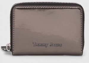 Peňaženka Tommy Jeans dámsky, šedá farba