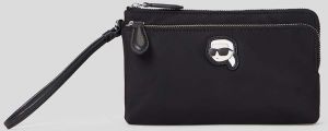 Peňaženka Karl Lagerfeld dámsky, čierna farba