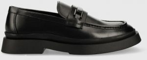 Kožené mokasíny Vagabond Shoemakers MIKE pánske, čierna farba, 5563.001.20