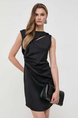 Šaty Marella čierna farba, mini, priliehavá