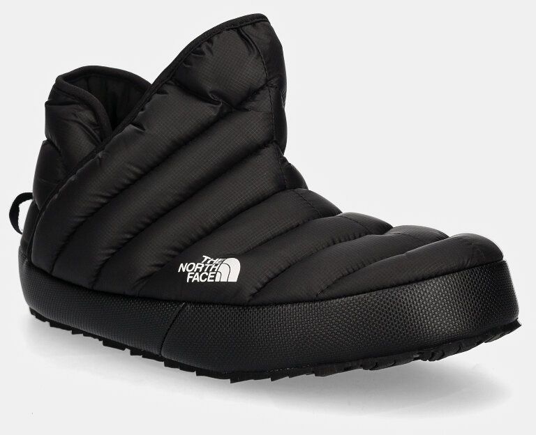 Papuče The North Face m thermoball traction bootie čierna farba