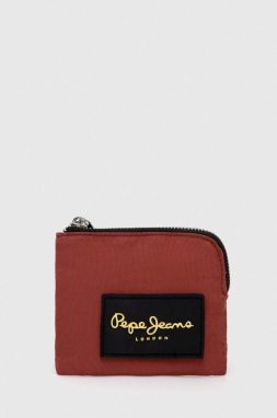Peňaženka Pepe Jeans dámsky, oranžová farba