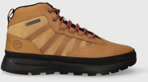 Topánky Timberland Euro Trekker Mid Leather pánske, žltá farba, TB0A62CR2311