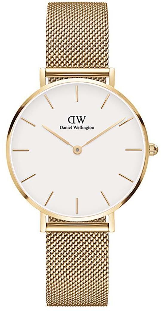 Hodinky Daniel Wellington Petite 32 Evergold dámske, zlatá farba