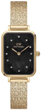 Hodinky Daniel Wellington Quadro 20x26 Lumine dámsky, zlatá farba