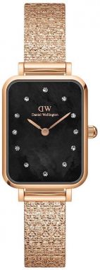 Hodinky Daniel Wellington Quadro 20x26 Lumine dámske, zlatá farba