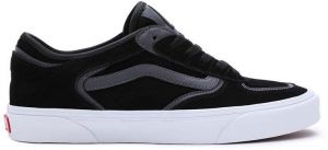 Semišové tenisky Vans Rowley Classic čierna farba, VN0009QJKOU1