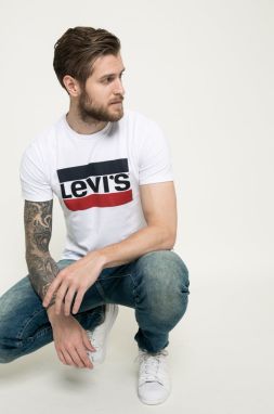 Levi's - Pánske tričko 39636.0000-white,