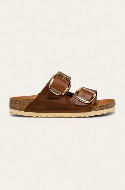 Birkenstock - Kožené šľapky Arizona Big Buckle 1011073-COGNAC,