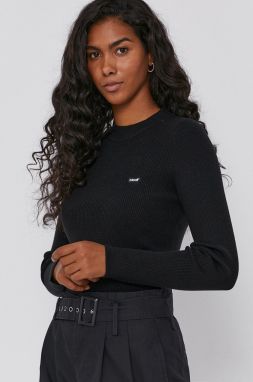 Sveter Levi's A0719.0000-Blacks, dámsky, čierna farba, ľahký