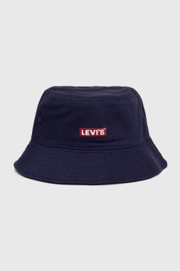 Klobúk Levi's D6249.0002-17, tmavomodrá farba, bavlnený