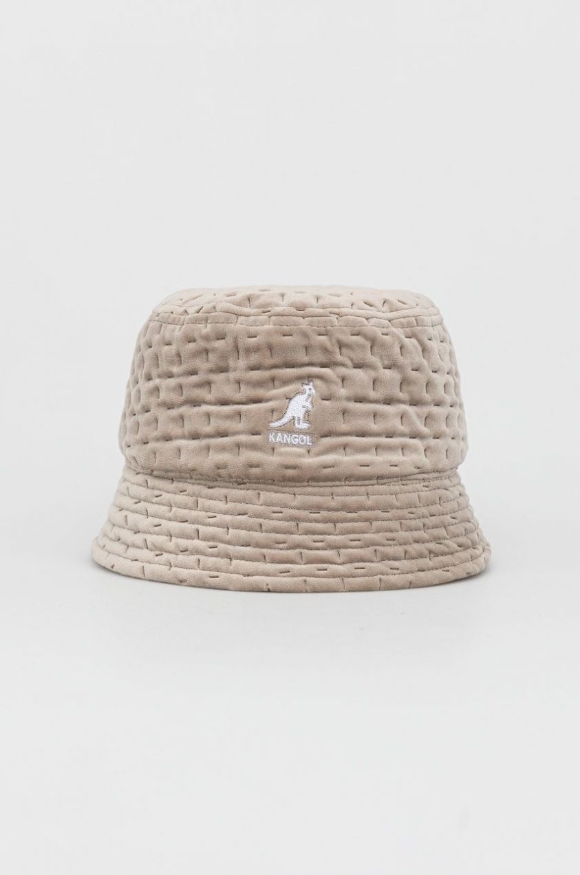 Klobúk Kangol K5310.ST038-ST038, žltá farba