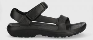 Sandále Teva 1124073.BLK-BLK, pánske, čierna farba