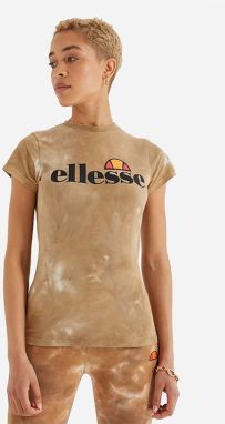 Tričko Ellesse SGK11338-BROWN, dámsky, hnedá farba