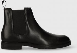 Kožené topánky chelsea Vagabond Shoemakers ANDREW pánske, čierna farba, 5668.301.20